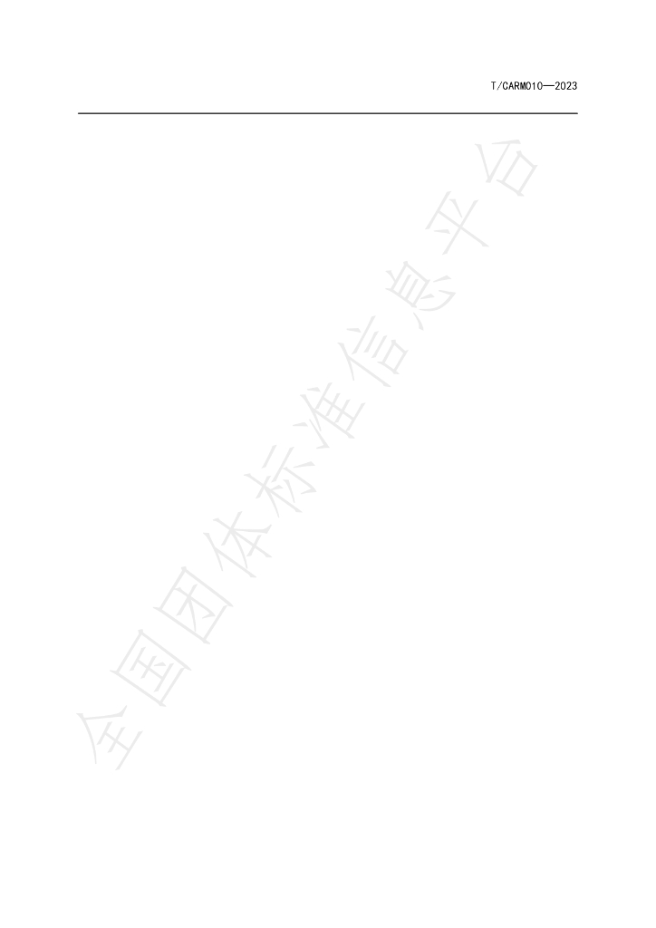 T/CARM 010-2023 标准预览