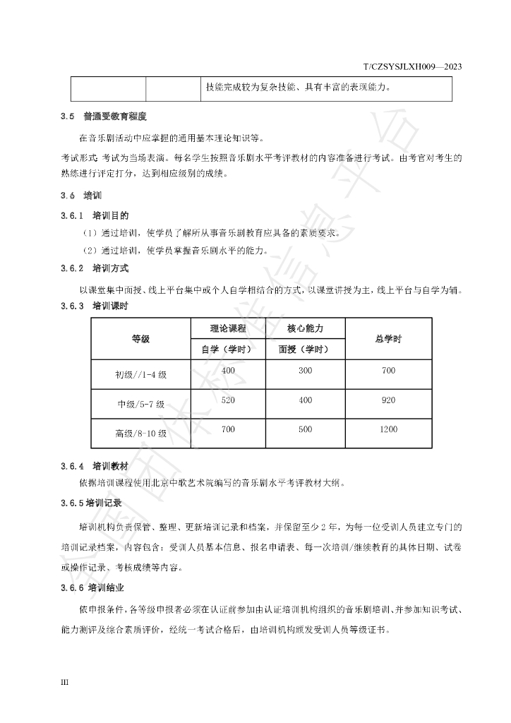T/CZSYSJLXH 009-2023 标准预览