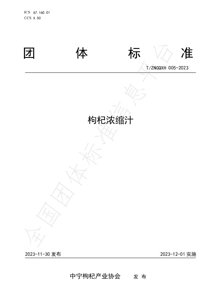 T/ZNGQXH 005-2023 标准预览