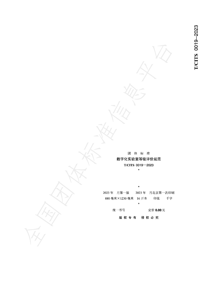 T/CITS 0019-2023 标准预览