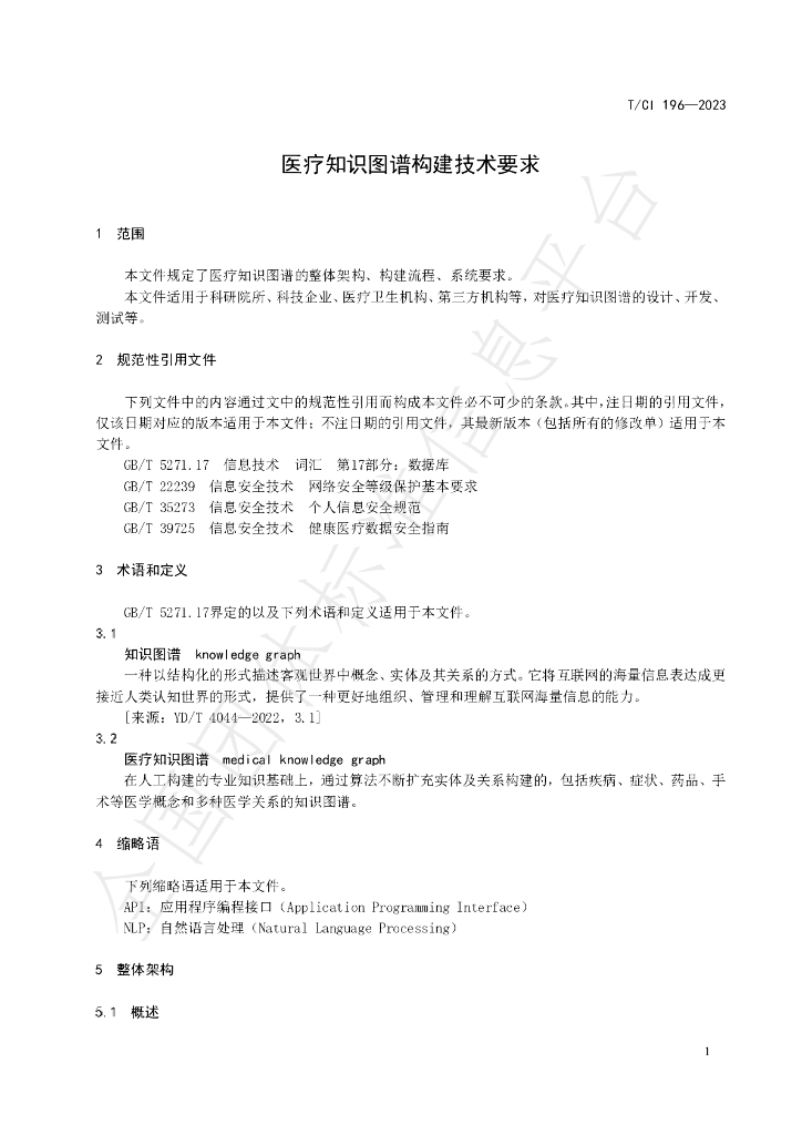 T/CI 196-2023 标准预览