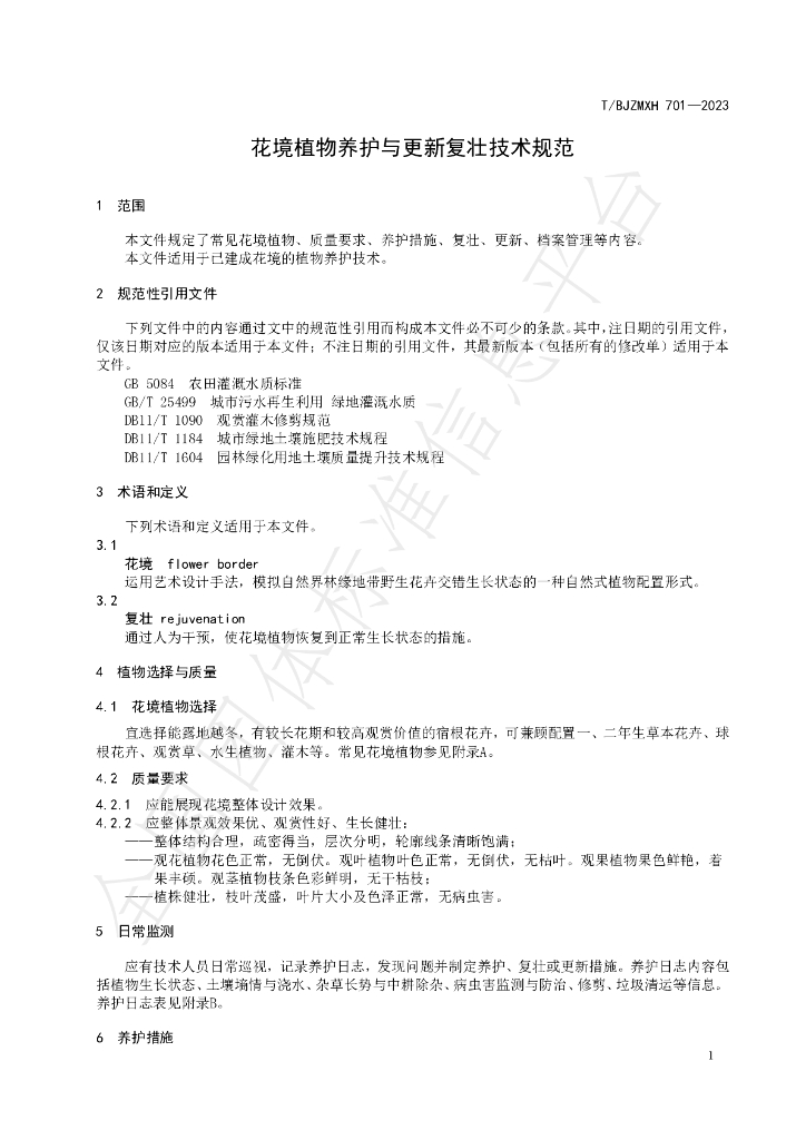 T/BJZMXH 701-2023 标准预览