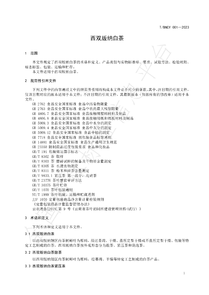T/BNCY 001-2023 标准预览