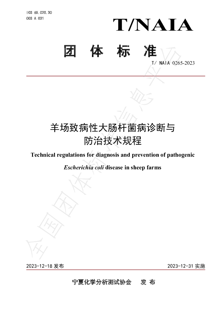 T/NAIA 0265-2023 标准预览