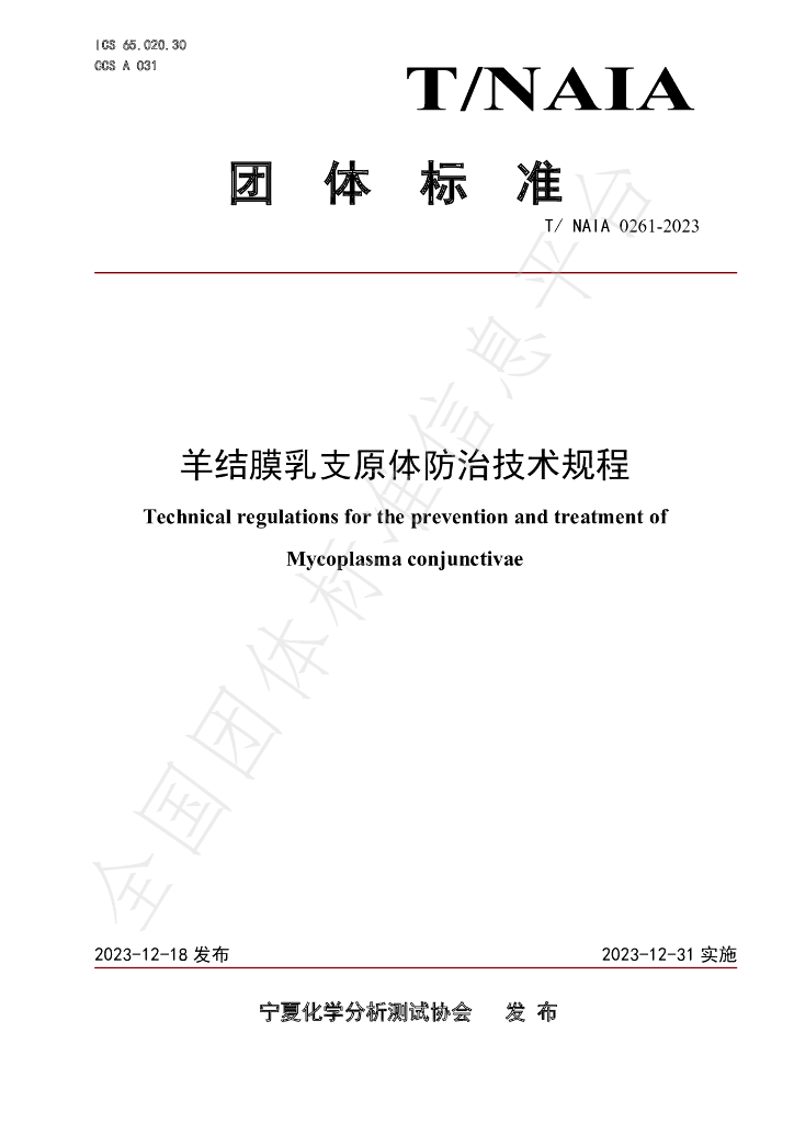 T/NAIA 0261-2023 标准预览