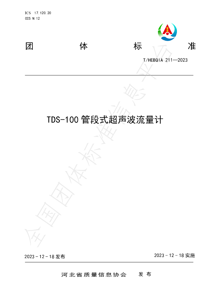 T/HEBQIA 211-2023 标准预览