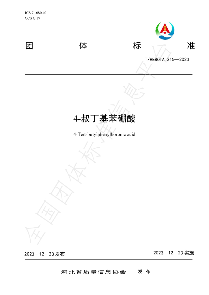 T/HEBQIA 215-2023 标准预览