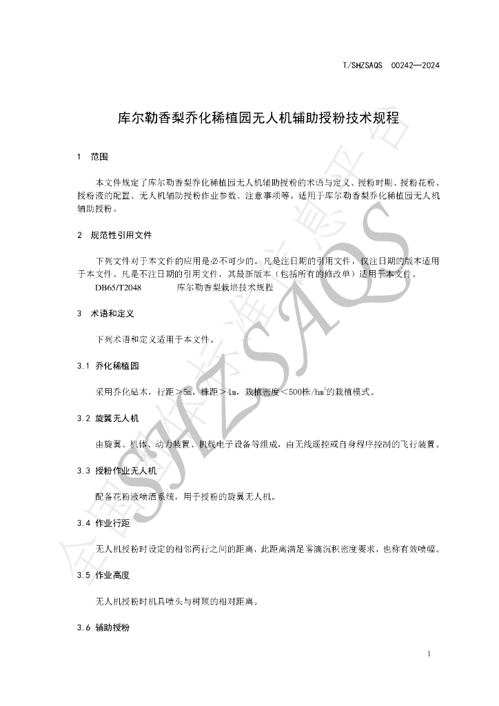 T/SHZSAQS 00242-2024 标准预览