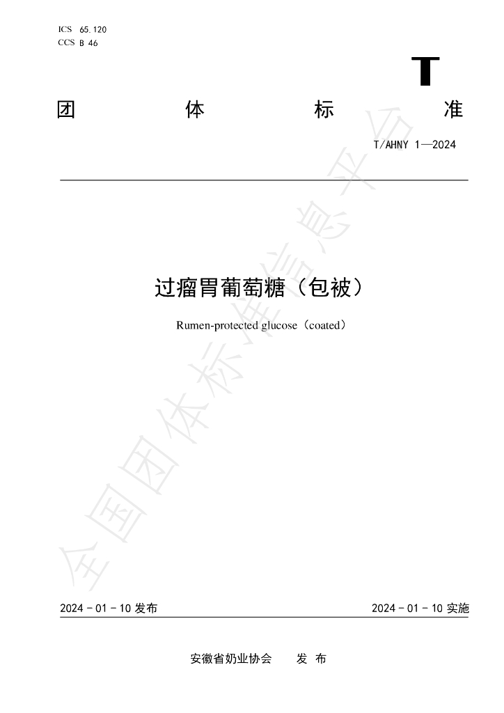 T/AHNY 1-2024 标准预览