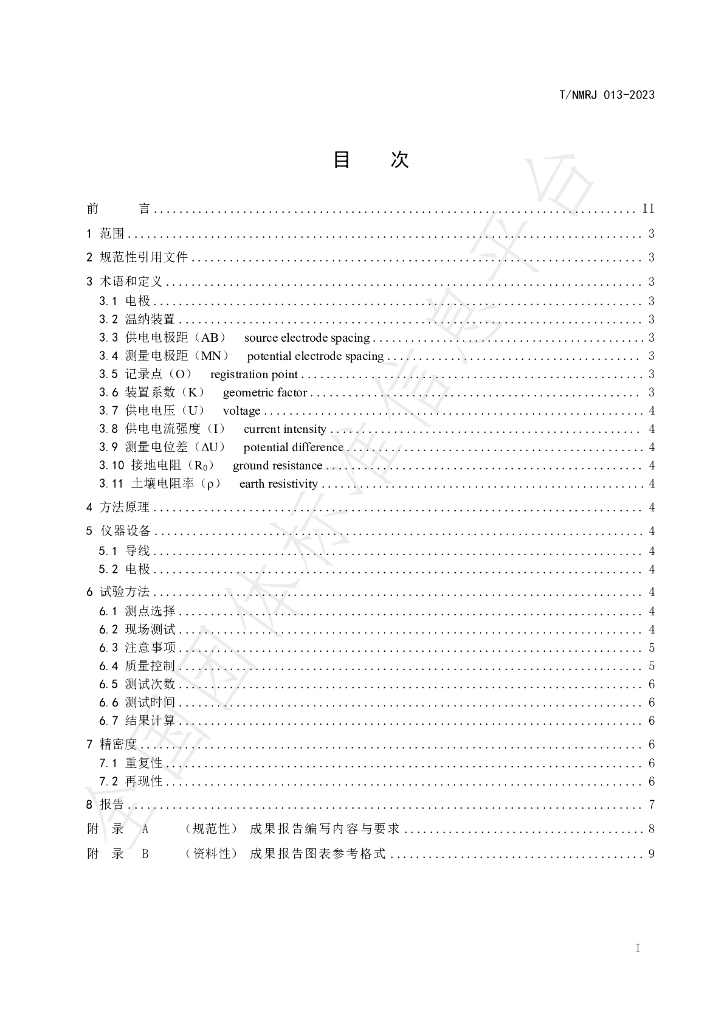 T/NMRJ 013-2023 标准预览