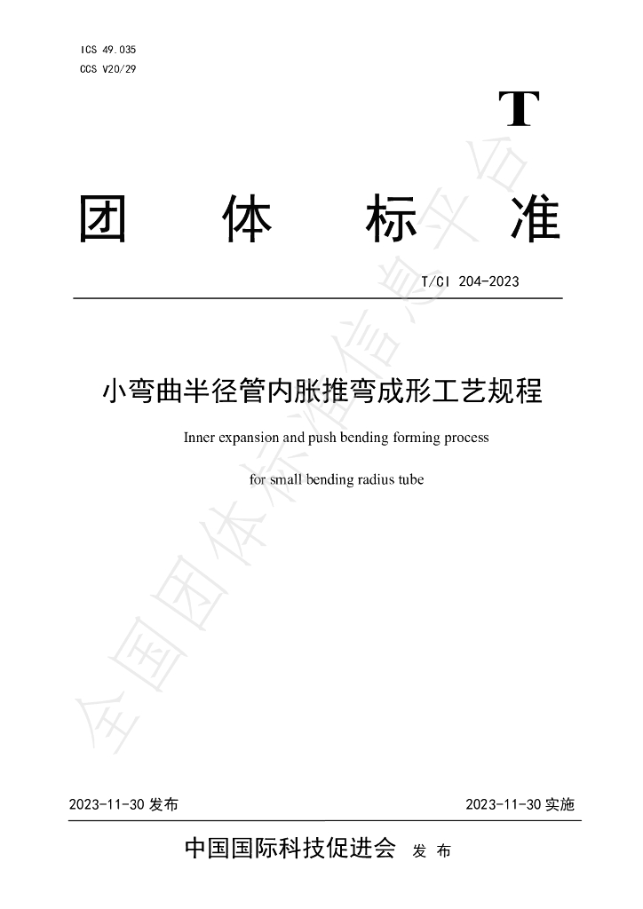 T/CI 204-2023 标准预览