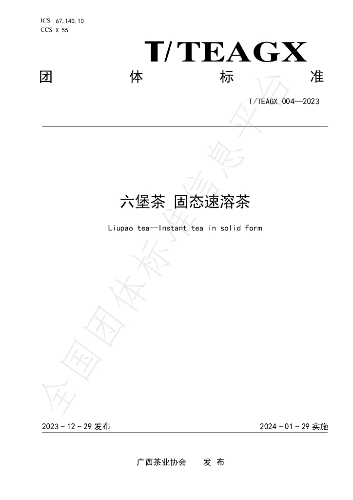 T/TEAGX 004-2023 标准预览