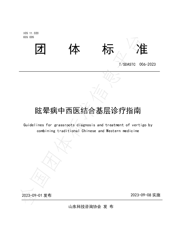 T/SDASTC 006-2023 标准预览