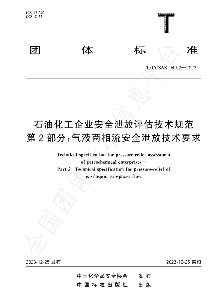 T/CCSAS 049.2-2023 标准预览