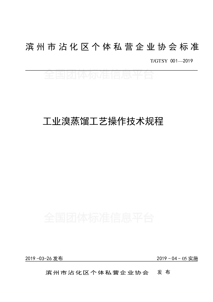 T/GTSY 001-2019 标准预览