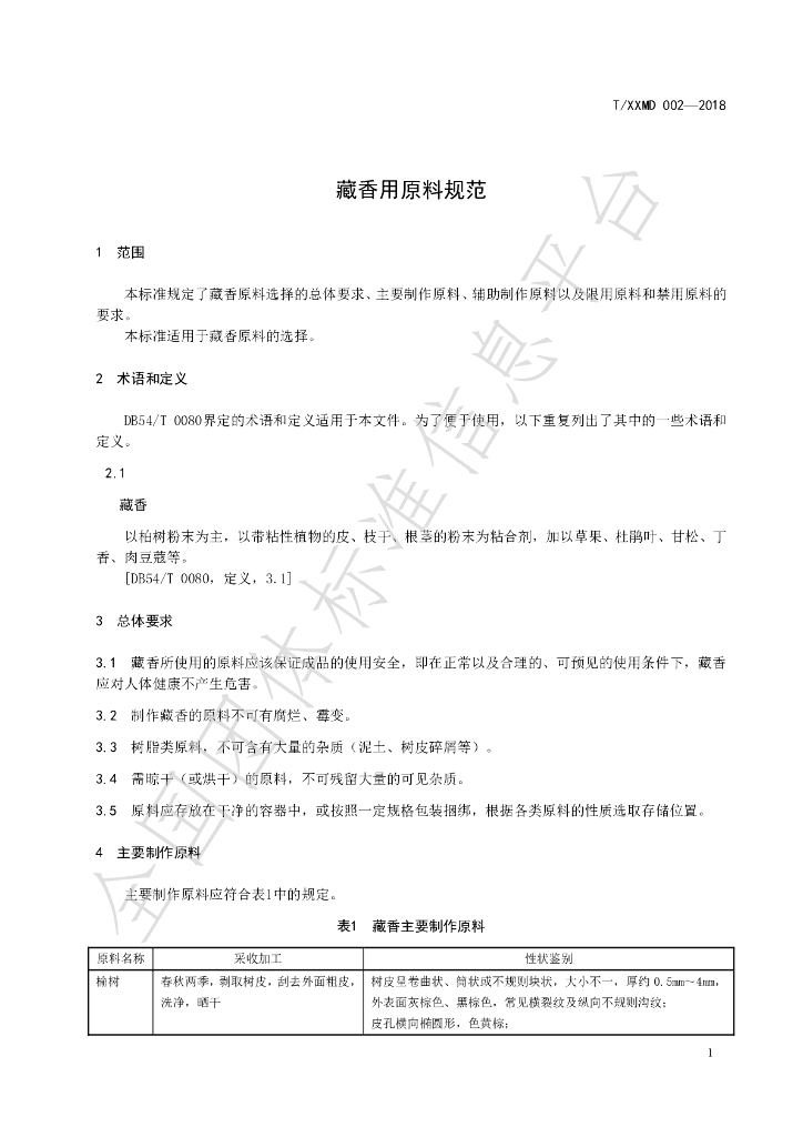 T/XXMD 002-2019 标准预览
