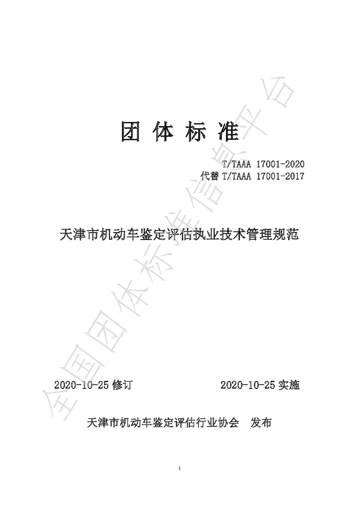 T/TAAA 17001-2020 标准预览