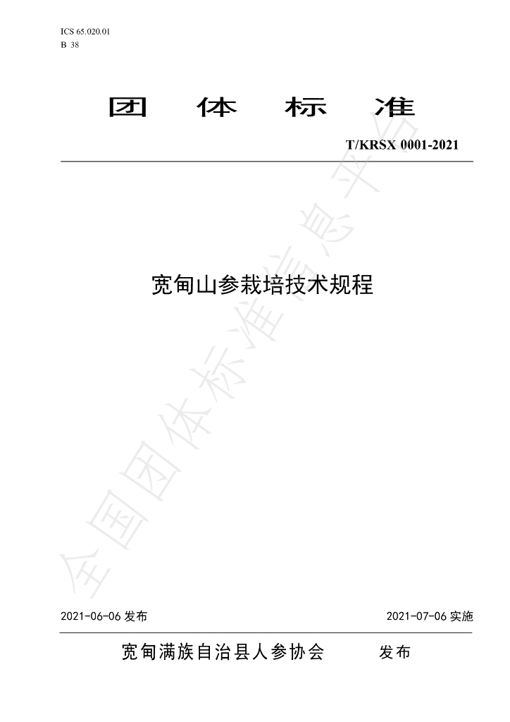 T/KDRS 0001-2021 标准预览