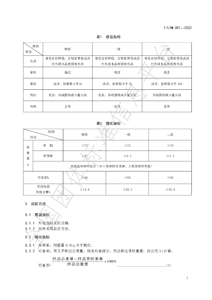 T/LYM 001-2022 标准预览