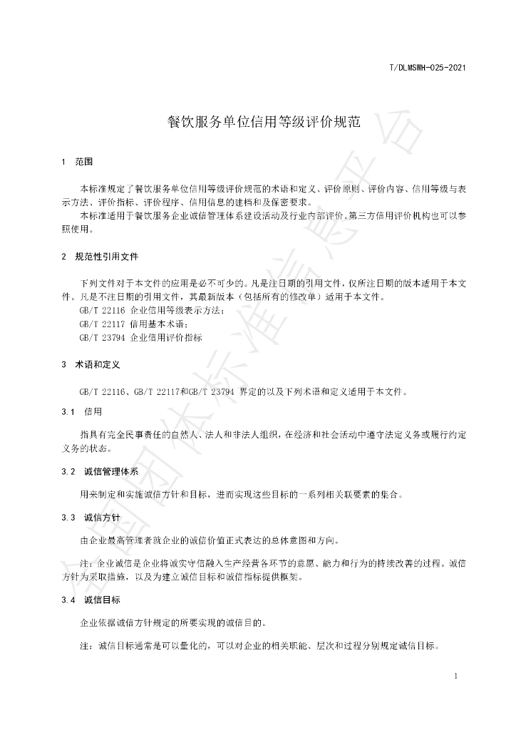 T/DLMSWH 025-2021 标准预览