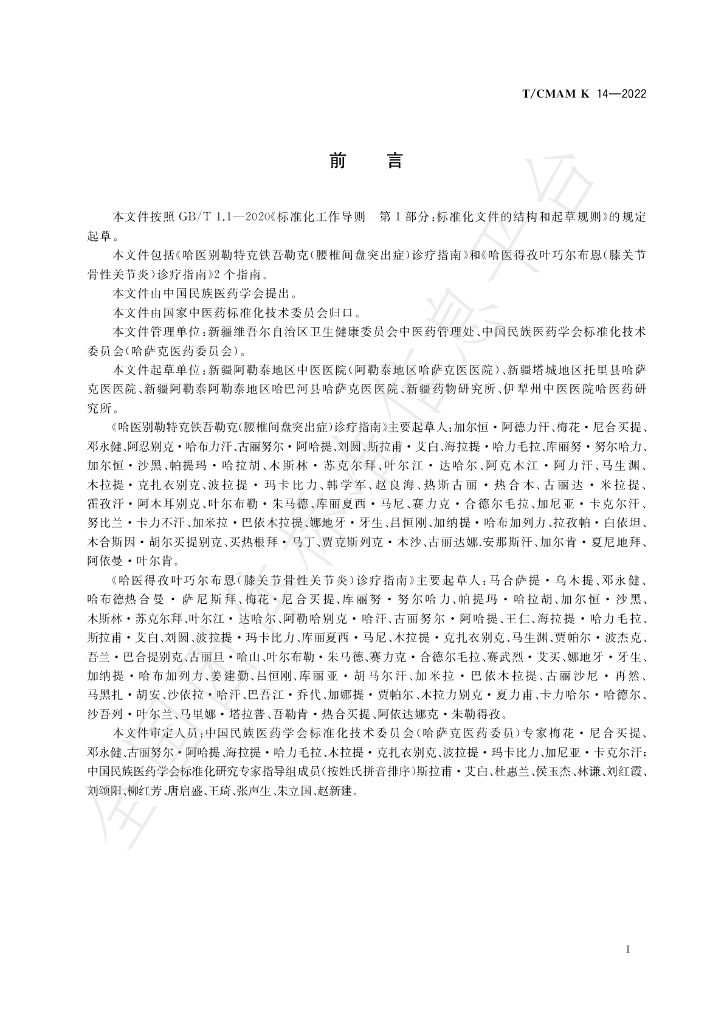T/CMAM k14-2022 标准预览