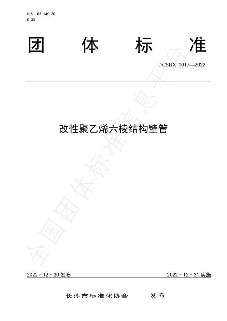 T/CSBX 0017-2022 标准预览