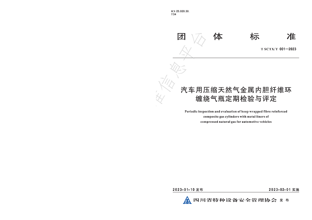 T/SCTX T 001-2023 标准预览