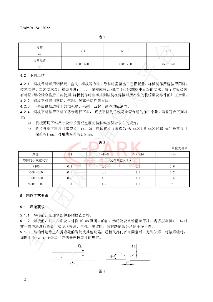 T/CPARK 24-2022 标准预览