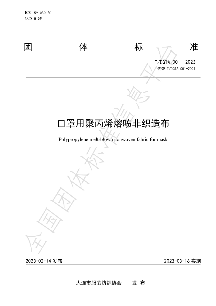T/DGTA 001-2023 标准预览