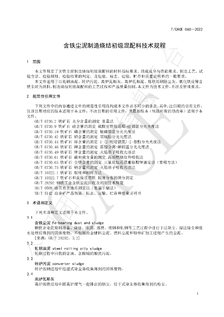 T/CACE 060-2022 标准预览