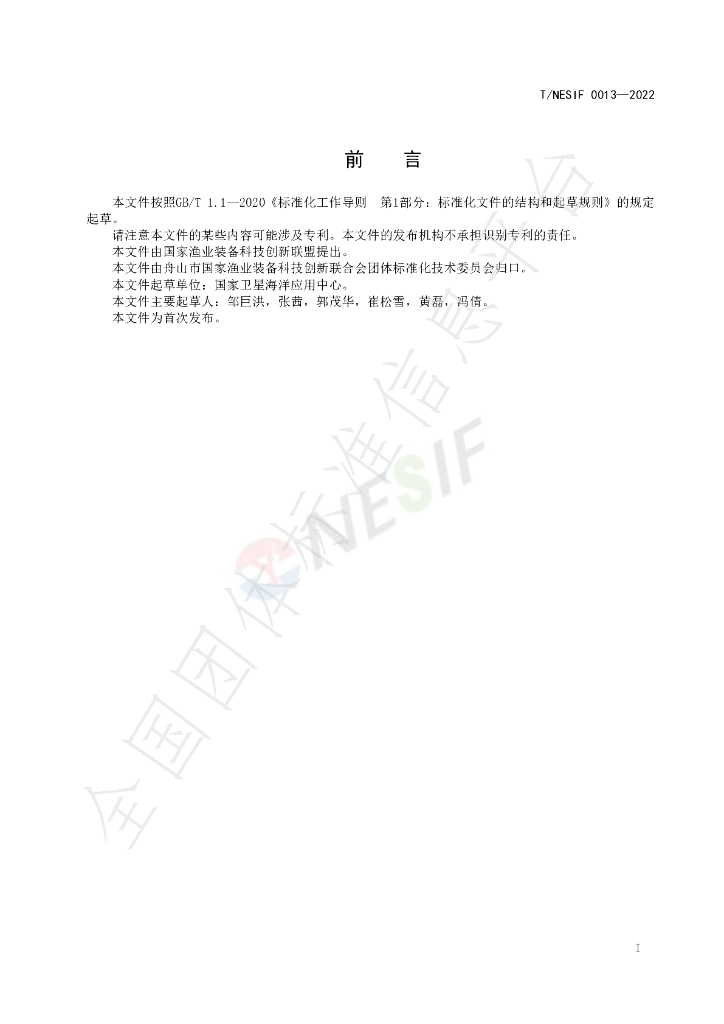 T/NESIF 0013-2022 标准预览