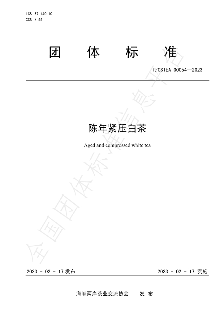 T/CSTEA 00054-2023 标准预览