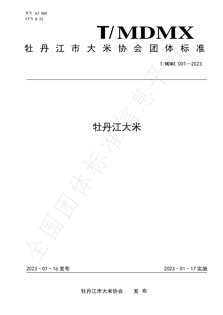 T/MDMX 001-2023 标准预览