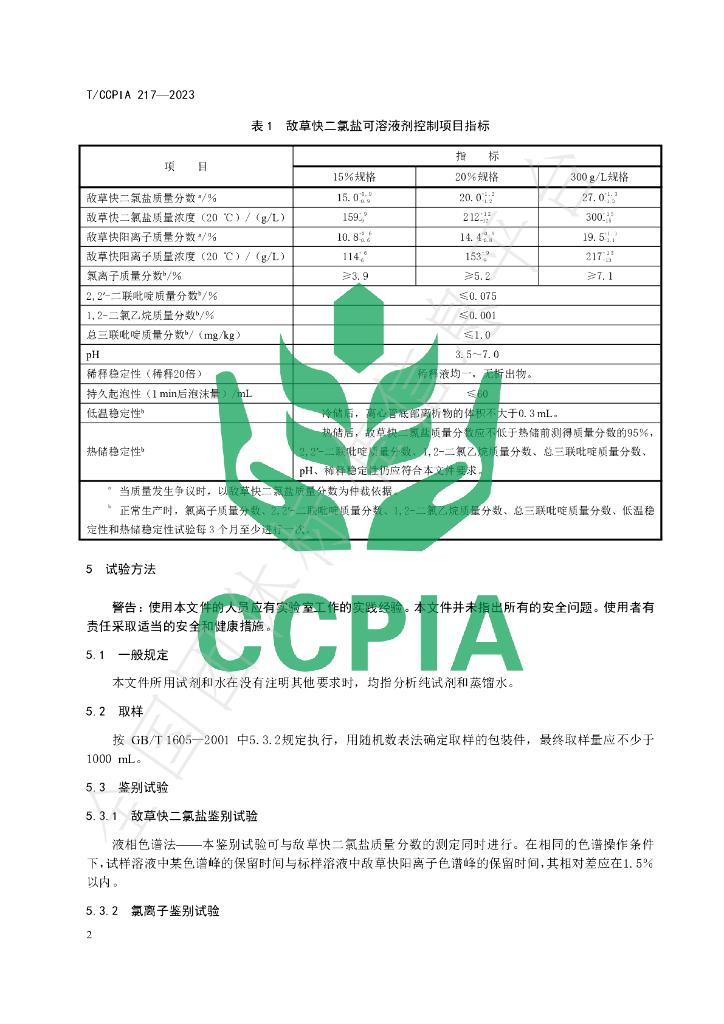 T/CCPIA 217-2023 标准预览