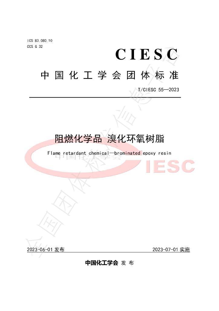 T/CIESC 55-2023 标准预览