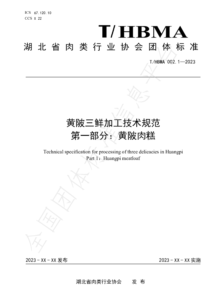T/HBMA 002.1-2023 标准预览