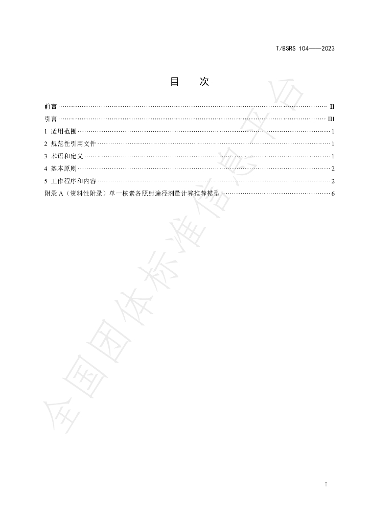 T/BSRS 104-2023 标准预览