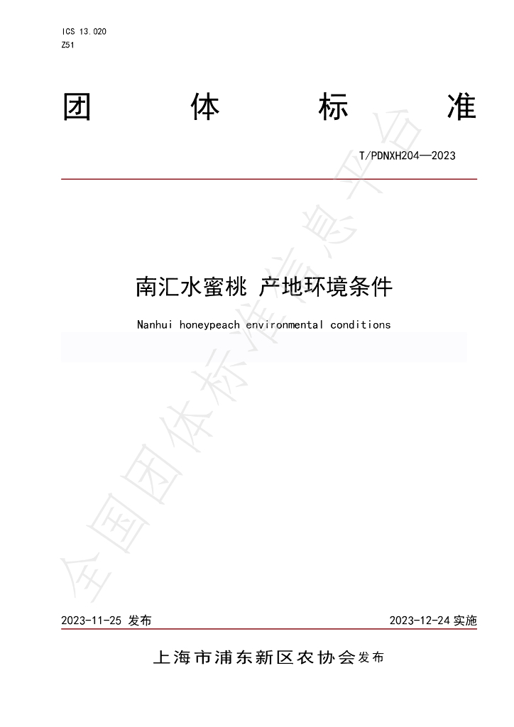 T/PDNXH 204-2023 标准预览