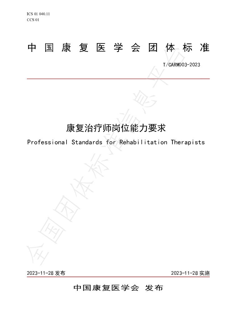 T/CARM 003-2023 标准预览