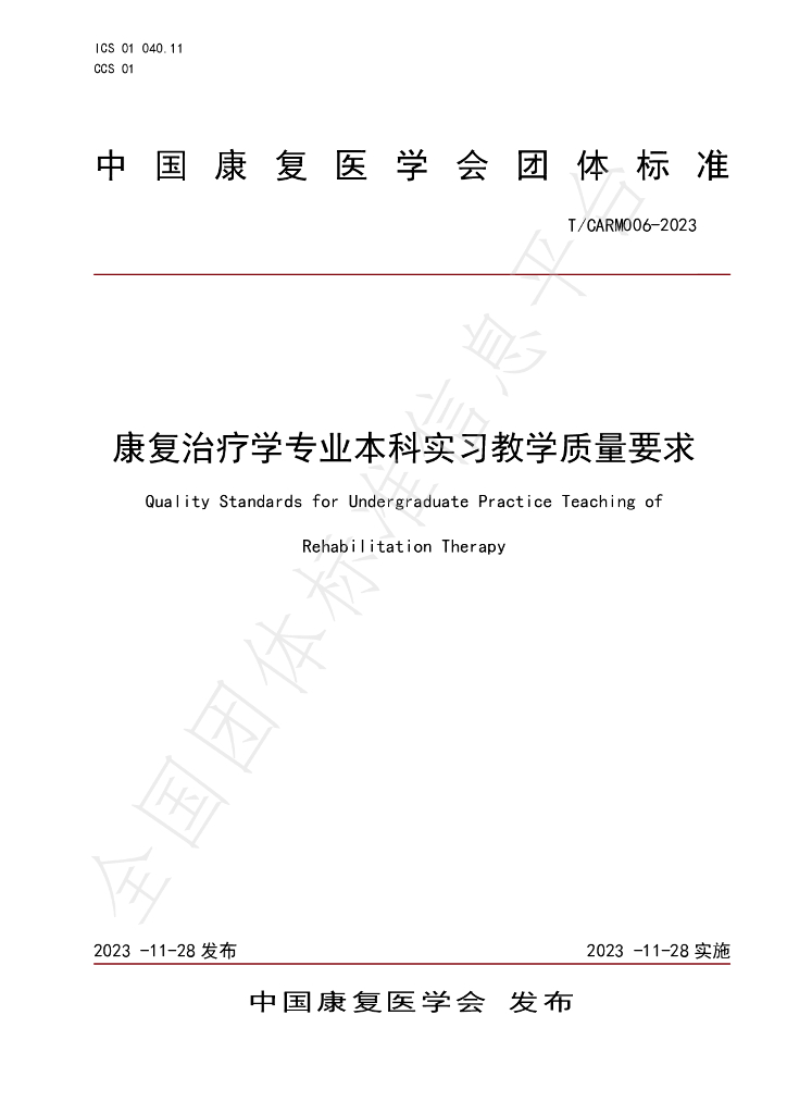 T/CARM 006-2023 标准预览