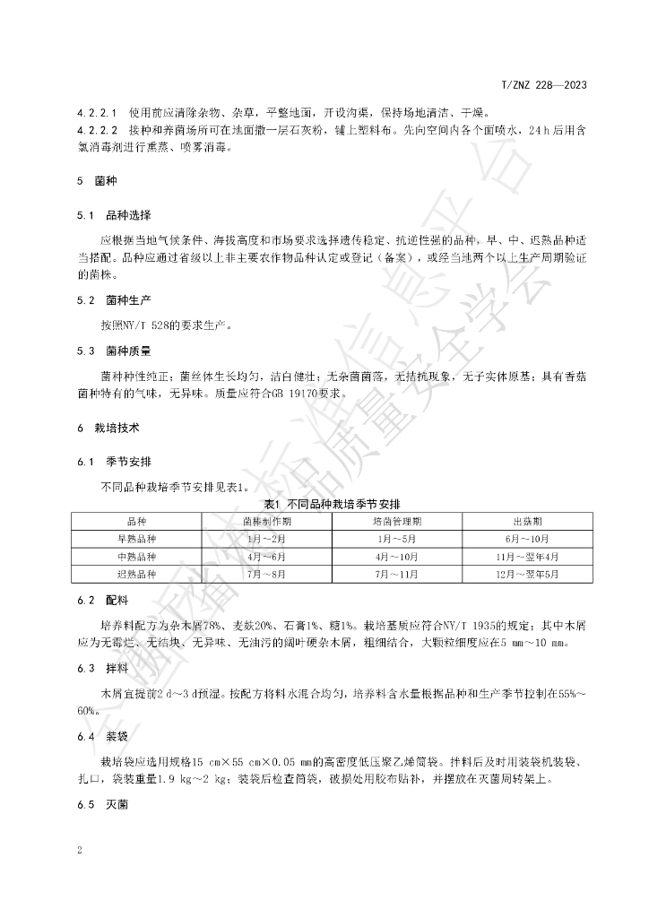 T/ZNZ 228-2023 标准预览