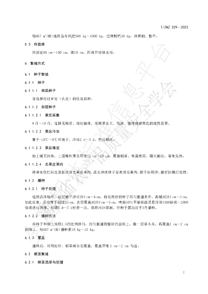T/ZNZ 229-2023 标准预览