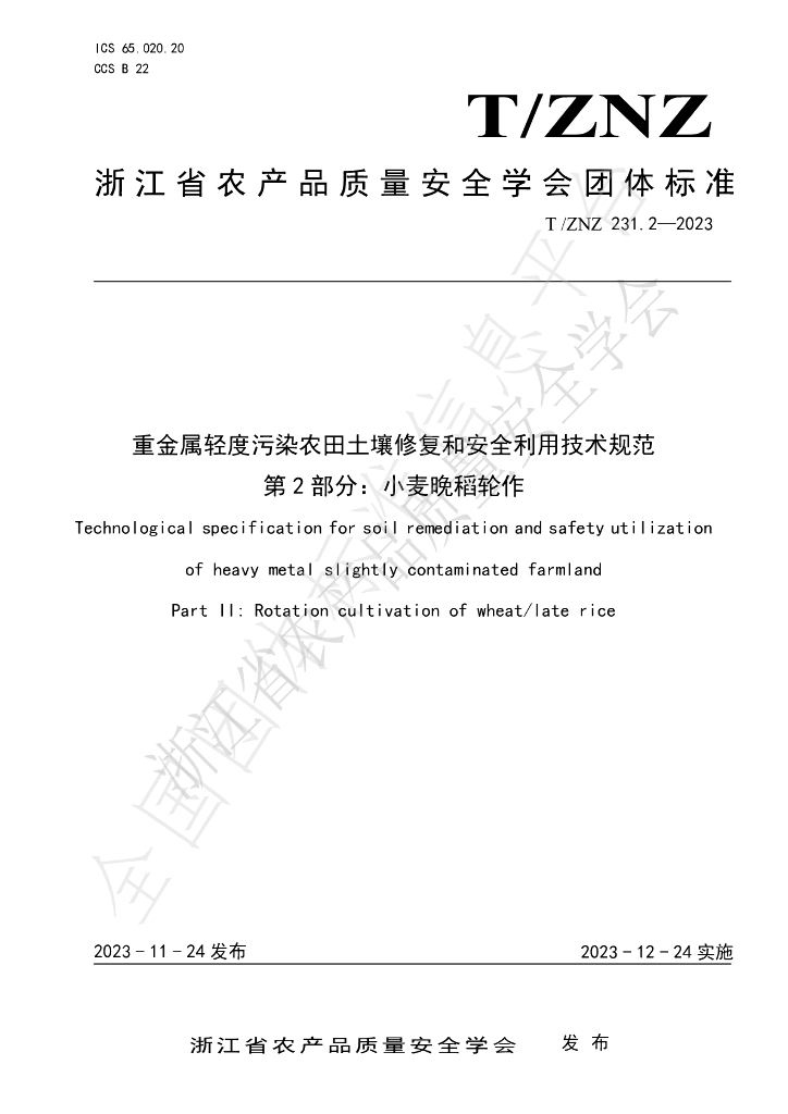 T/ZNZ 231.2-2023 标准预览