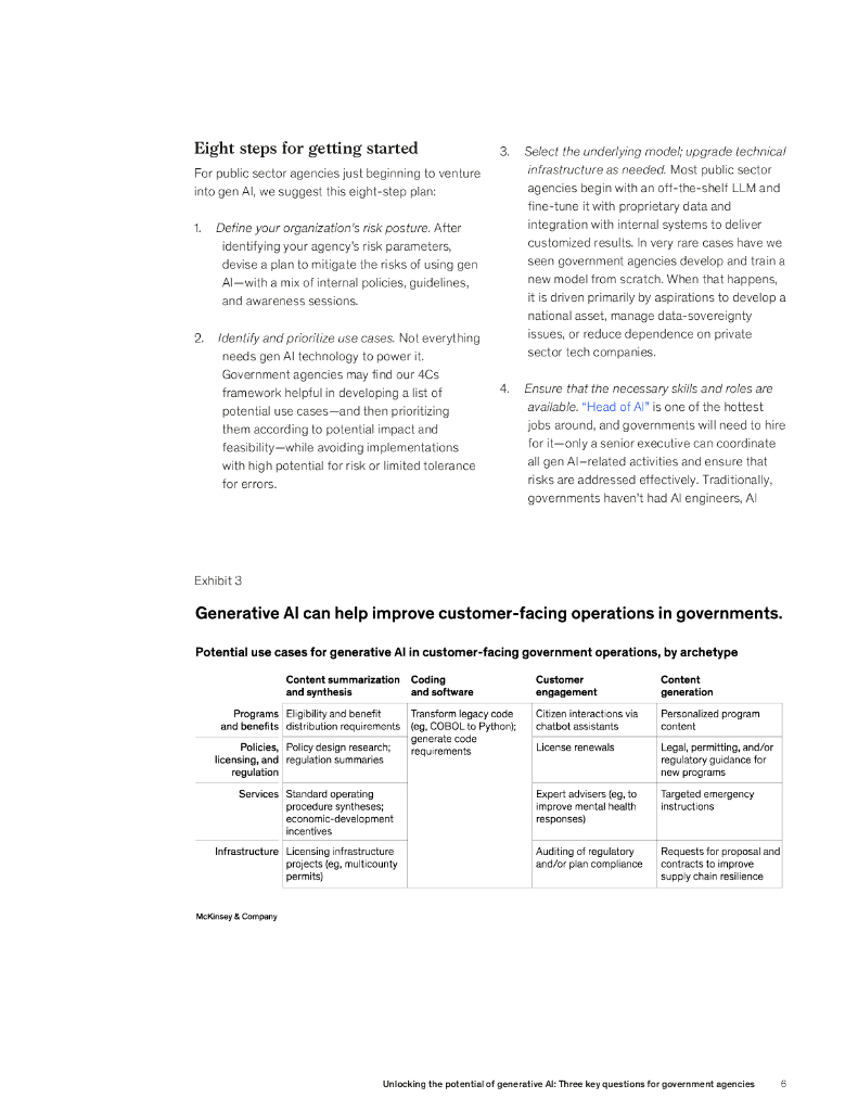 麦肯锡：2023释放生成式人工智能的潜力：面临的三个关键问题（英文版）_第6页