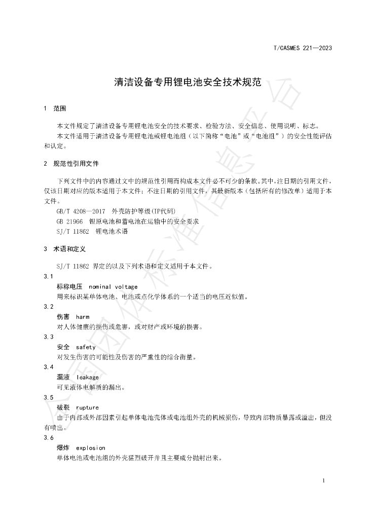 T/CASMES 221-2023 标准预览