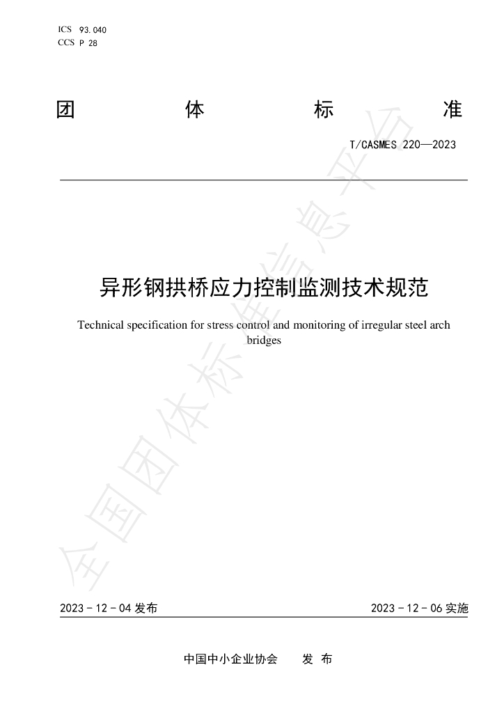 T/CASMES 220-2023 标准预览