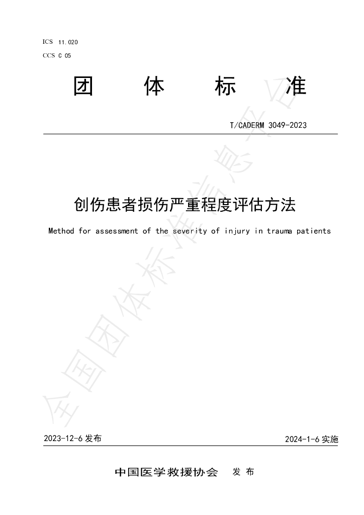 T/CADERM 3049-2023 标准预览