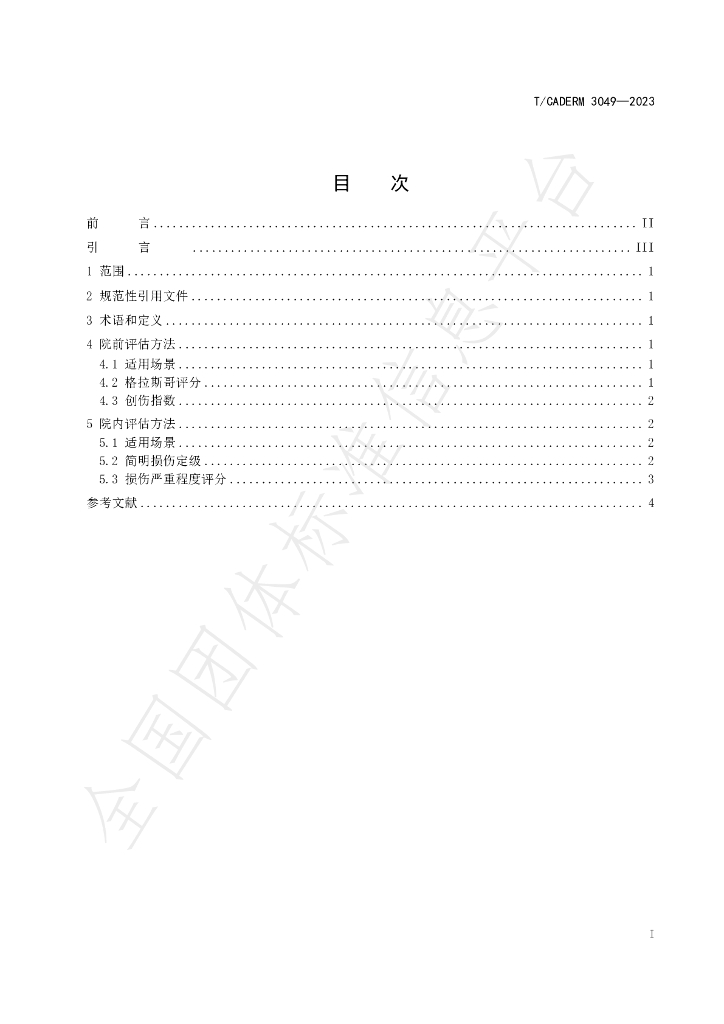 T/CADERM 3049-2023 标准预览