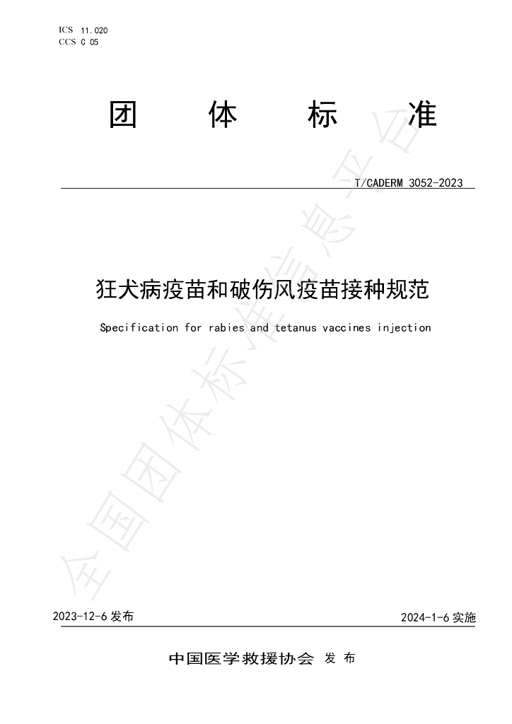 T/CADERM 3052-2023 标准预览