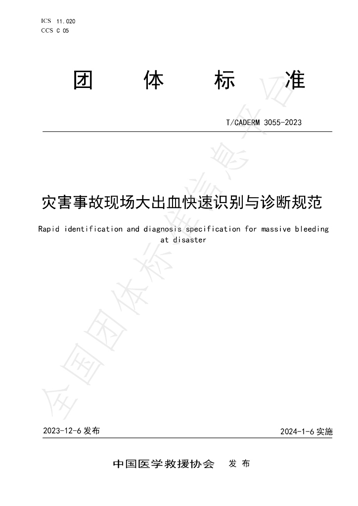 T/CADERM 3055-2023 标准预览